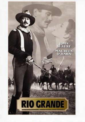 Rio Grande movie poster (1950) wood print