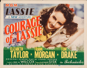 Courage of Lassie movie poster (1946) mouse pad