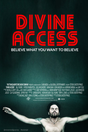 Divine Access movie poster (2015) pillow