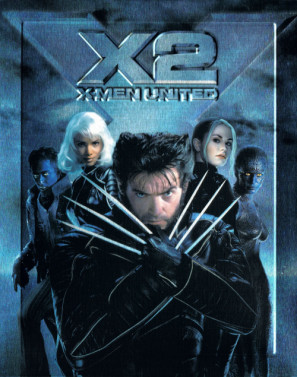 X2 movie poster (2003) mouse pad