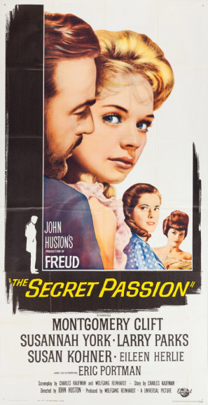 Freud movie poster (1962) canvas poster
