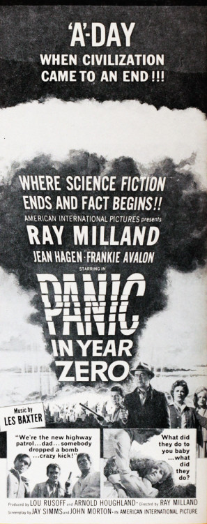 Panic in Year Zero! movie poster (1962) hoodie