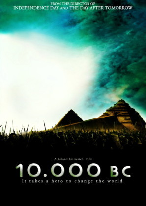 10,000 BC movie poster (2008) t-shirt