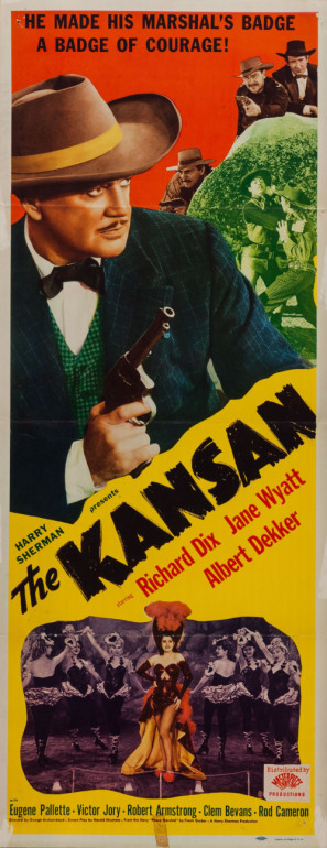 The Kansan movie poster (1943) mug