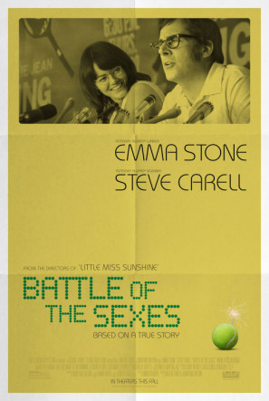 Battle of the Sexes movie poster (2017) Mouse Pad MOV_yzrrnu1l