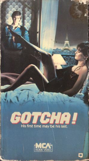 Gotcha! movie poster (1985) poster with hanger